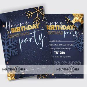 Thiệp sinh nhật Hiếu Nguyễn thiết kế